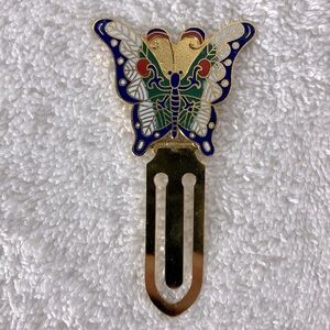 5/$35 Vintage Colourful Metal Butterfly Bookmark